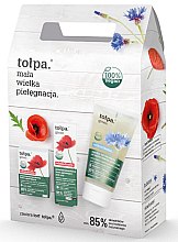 Духи, Парфюмерия, косметика Набор - Tolpa Green (f/cr/50ml + eye/cr/15ml + gel/150ml)