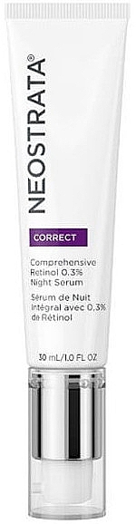 Нічна сироватка для обличчя з ретинолом 0,3% - Neostrata Correct Comprehensive Retinol 0.3% Night Serum — фото N1