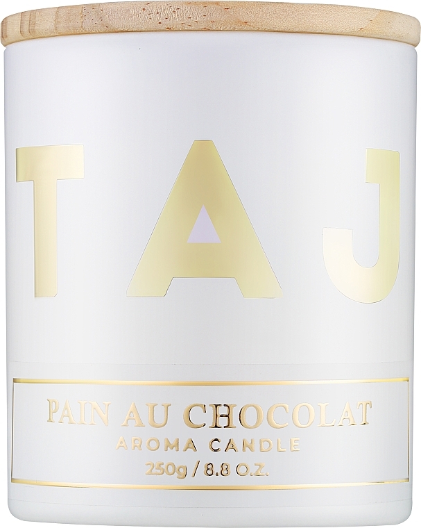 Ароматическая свеча "Pain Au Chocolat" - Taj Max Aroma Candle — фото N1