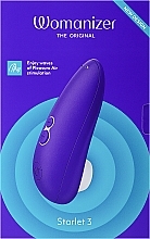 Вакуумний кліторальний стимулятор, індиго - Womanizer Starlet 3 Indigo — фото N1