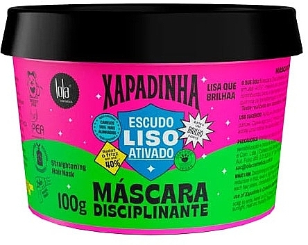 Маска для гладкости волос - Lola Cosmetics Xapadinha Anti-Frizz Mask For Straight Hair