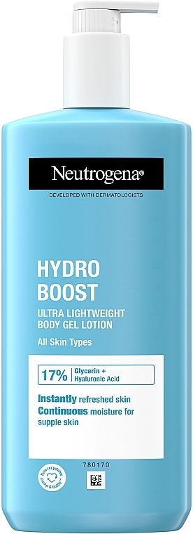 Увлажняющий крем для тела - Neutrogena Hydro Boost Quenching Body Gel Cream — фото N1