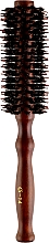 Духи, Парфюмерия, косметика Щетка-брашинг CS-14B, с деревянной фигурной ручкой и скошенным ворсом - Cosmo Shop