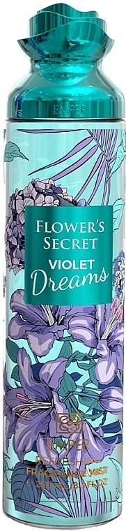 Emper Flower'S Secret Violet Dreams - Парфюмированный спрей для тела — фото N1