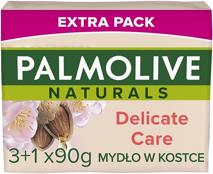 Твердое мыло "Миндаль и Молочко" увлажняющее - Palmolive Naturals — фото N1