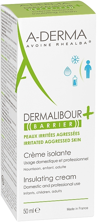 Крем для тела - A-Derma Dermalibour + Barrier Insulating Cream — фото N3