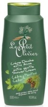 Крем для душа Кедр и Ментол - Le Petit Olivier Extra Gentle Shower Cream Cedar and Menthol — фото N1