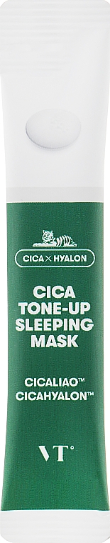 Маска осветляющая ночная с центеллой - VT Cosmetics Cica Tone-Up Sleeping Mask