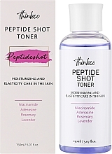 Тонер против морщин с пептидами для увядающей кожи - Thinkco Peptide Shot Toner — фото N2