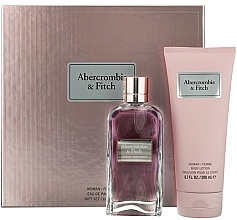 Парфумерія, косметика Abercrombie & Fitch First Instinct - Набір (edp/100ml + b/l200ml)