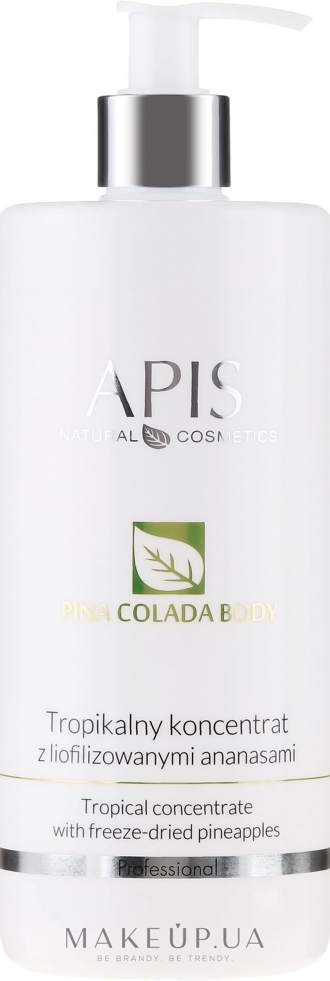 Тропический концентрат с лиофилизированными ананасами - Apis Professional Pina Colada Body Tropical Concentrate — фото 500ml