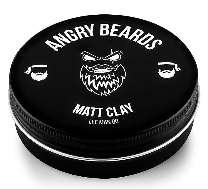 Глина для волосся - Angry Beards Lee Man Go Matt Clay — фото N3