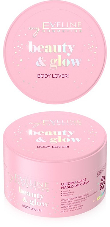 Олія для тіла зміцнювальна - Eveline Cosmetics Beauty & Glow Body Lover! — фото N1