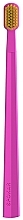 Зубна щітка "X", м'яка, рожево-жовта - Spokar X — фото N2