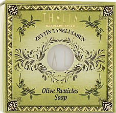 Парфумерія, косметика Оливкове мило-скраб - Thalia Olive Particles Soap