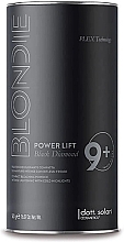 Обесцвечивающий порошок до 9+ уровня, черный - Dott. Solari Blondie Power Lift 9+ Black Diamond — фото N1
