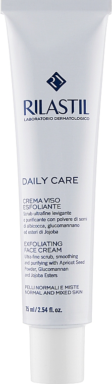 Пилинг для нормальной и комбинированной кожи лица - Rilastil Daily Care Exfoliating Face Cream