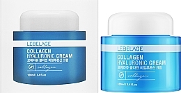 Крем для обличчя з гіалуроном і колагеном - Lebelage Collagen Hyaluronic Cream — фото N2