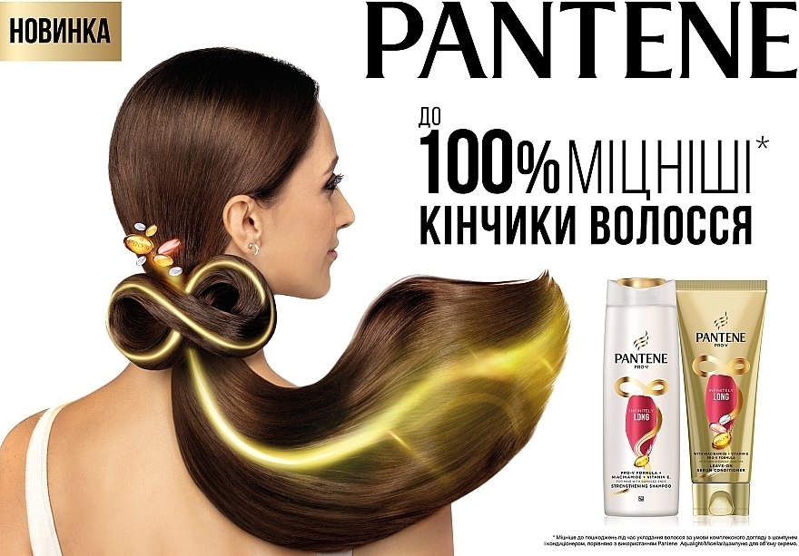 Шампунь для довгого волосся - Pantene Pro-V Nutri-Plex Infinite Lenghts Shampoo — фото N2