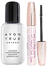 Духи, Парфюмерия, косметика Набор - Avon (mascara/10ml + makeup/remover/50ml)