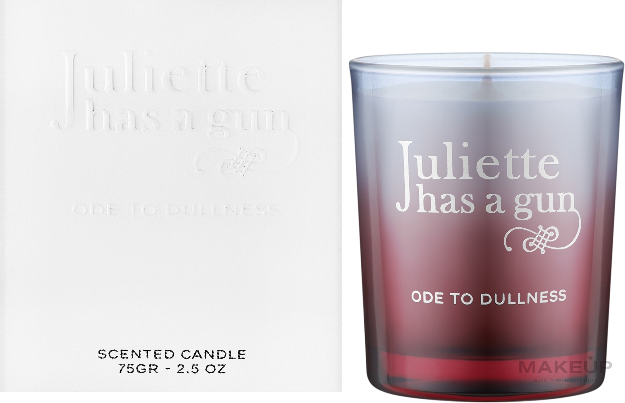 Juliette Has a Gun Ode To Dullness - Парфюмированная свеча — фото 75g