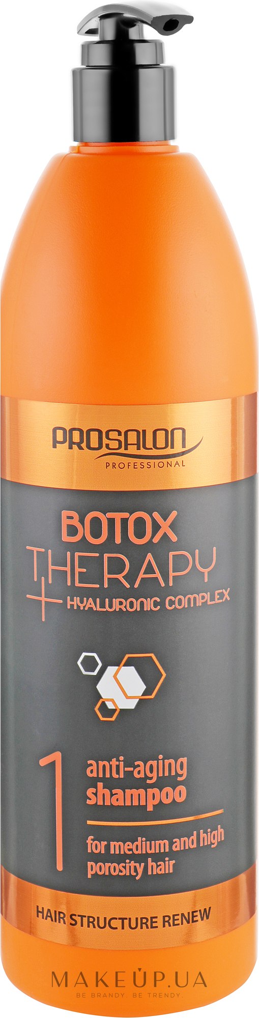 Антивозрастной шампунь для волос - Prosalon Botox Therapy Anti-Aging Hair Shampoo — фото 1000ml