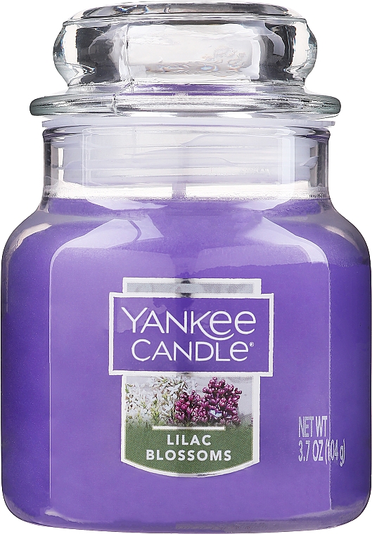 Ароматична свічка в банці "Цвіт бузку" - Yankee Candle Lilac Blossoms — фото N1