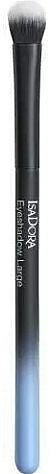 Пензлик для тіней, чорно-блакитний - IsaDora Large Eyeshadow Brush — фото N1