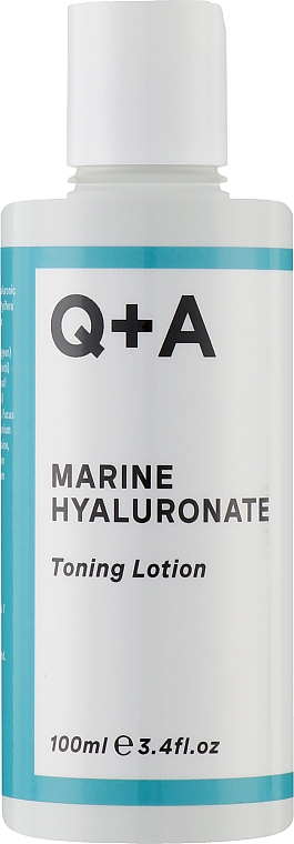 Тонік для обличчя - Q+A Marina Hyaluronic Toning Lotion — фото N1