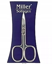 Ножиці для нігтів, сріблясті, довжина 9 см - Miller Solingen — фото N1