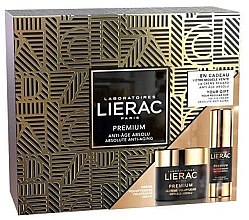 Парфумерія, косметика Набір - Lierac Premium Voluptuous (eye/cr/15ml + cr/50ml)