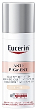 Парфумерія, косметика Тональний крем - Eucerin Anti-Pigment Tinted Day Care SPF30