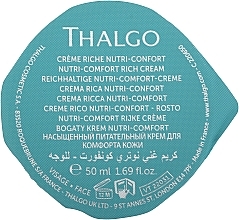 Парфумерія, косметика Інтенсивний крем для обличчя "Живлення-комфорт" - Thalgo Cold Cream Marine Nutri-Confort Rich Cream (змінний блок)