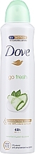 Дезодорант "Дотик свіжості" - Dove Go Fresh Cucumber & Green Tea Scent Antiperspirant Deodorant — фото N1