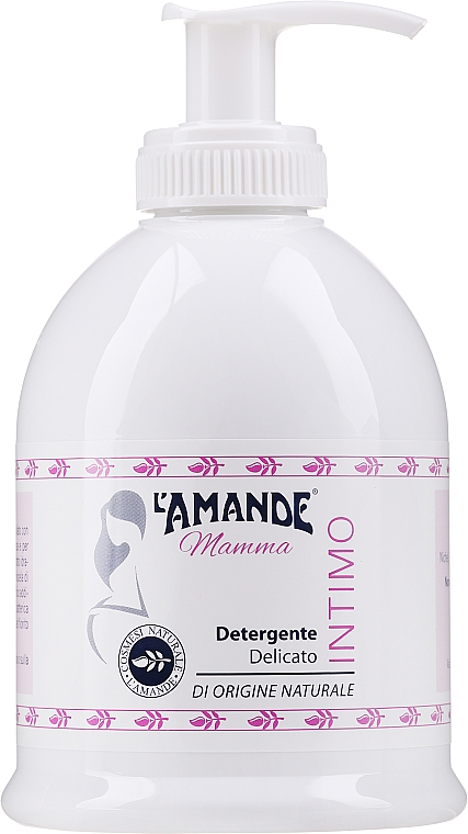 Біогель для інтимної гігієни - L'Amande Mamma Mallow Bio Intimate Wash — фото N1
