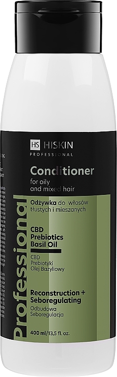 Кондиционер для жирных волос - HiSkin CBD Conditioner For Oily Hair — фото N2