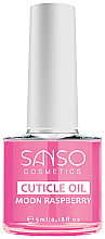 Духи, Парфюмерия, косметика Масло для кутикулы и ногтей "Moon Raspberry" - Sanso Cosmetics Cuticle Oil 