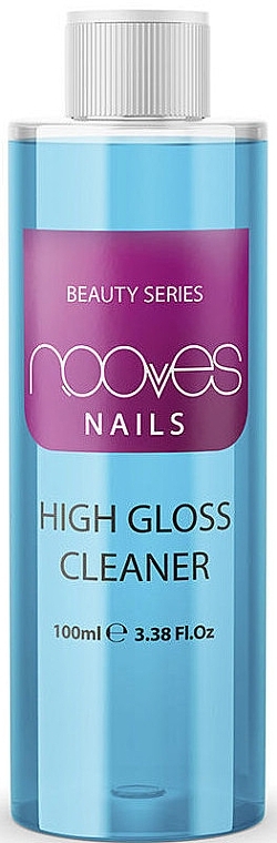 Очищувальний засіб для нігтів, з ароматом м'яти - Nooves Nails High Gloss Cleanser — фото N1