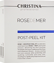 Парфумерія, косметика Набір - Christina Rose De Mer Post Peeling Kit (ser/15ml + ser/15ml + cr/mask/15ml)