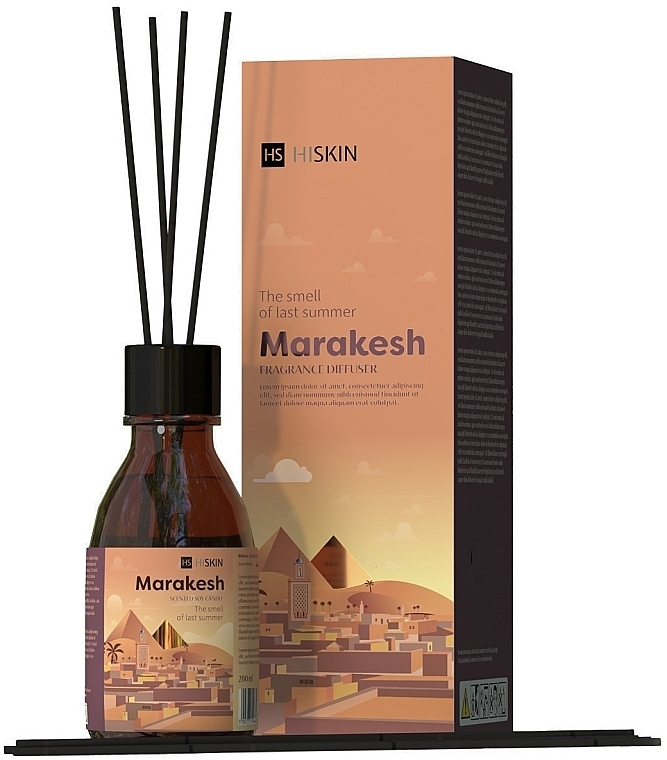 Ароматичний дифузор  "Марракеш" - HiSkin Home Marakesh Fragrance Diffuser — фото N1