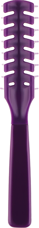 Расческа скелетная с защитными шариками, фиолетовая - Lady Victory — фото N2