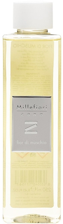 Наполнитель для аромадиффузора - Millefiori Milano Zona Fior Di Muschio Refill (запасной блок)  — фото N1