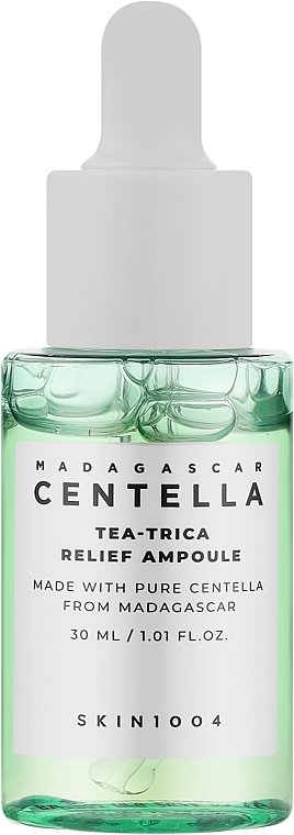 Сыворотка анти-акне с центеллой и чайным деревом - SKIN1004 Madagascar Centella Tea-Trica Relief Ampoule