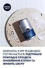 Антивозрастной увлажняющий крем для лица "Гиалурон" - NIVEA MEN Anti-Age Hyaluron Face Moisturizing Cream SPF 15 — фото N3