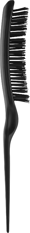 Щетка для начеса волос 00106, с нейлоновой щетиной, черная - Eurostil — фото N2