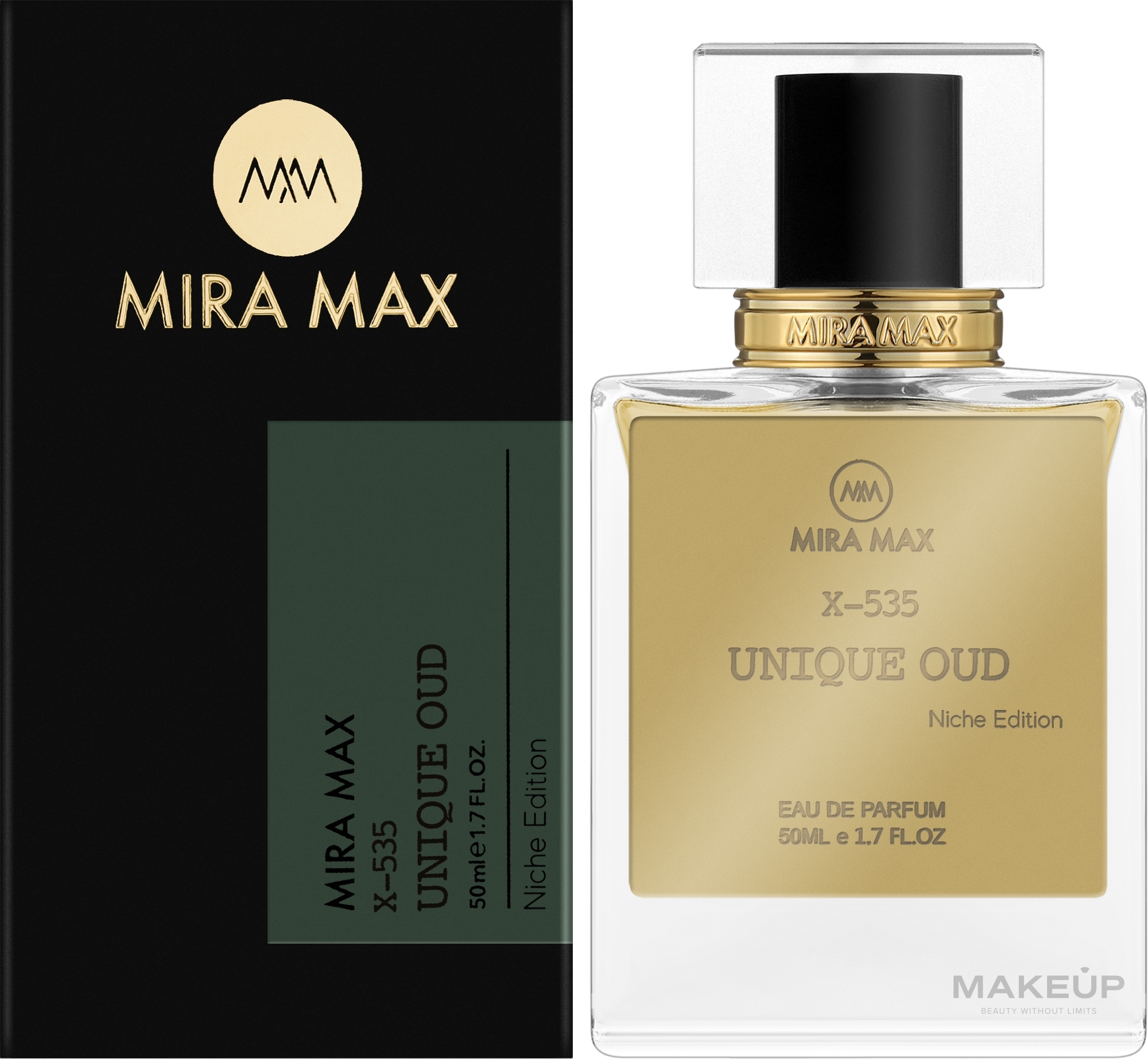 Mira Max Unique Oud - Парфумована вода — фото 50ml