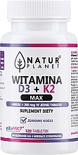 Витамин D3 + K2, в таблетках - NaturPlanet Vitamin D3 + K2 Max 4000IU + 200 mcg — фото N3