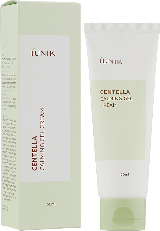 Заспокійливий крем-гель з центелою - IUNIK Centella Calming Gel Cream — фото N3