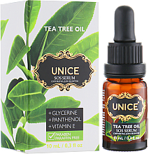 Духи, Парфюмерия, косметика УЦЕНКА Сыворотка с маслом чайного дерева - Unice SOS Serum Tea Tree Oil *