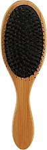Духи, Парфюмерия, косметика Щетка для волос CS345 деревянная ручка, щетина черная - Cosmo Shop